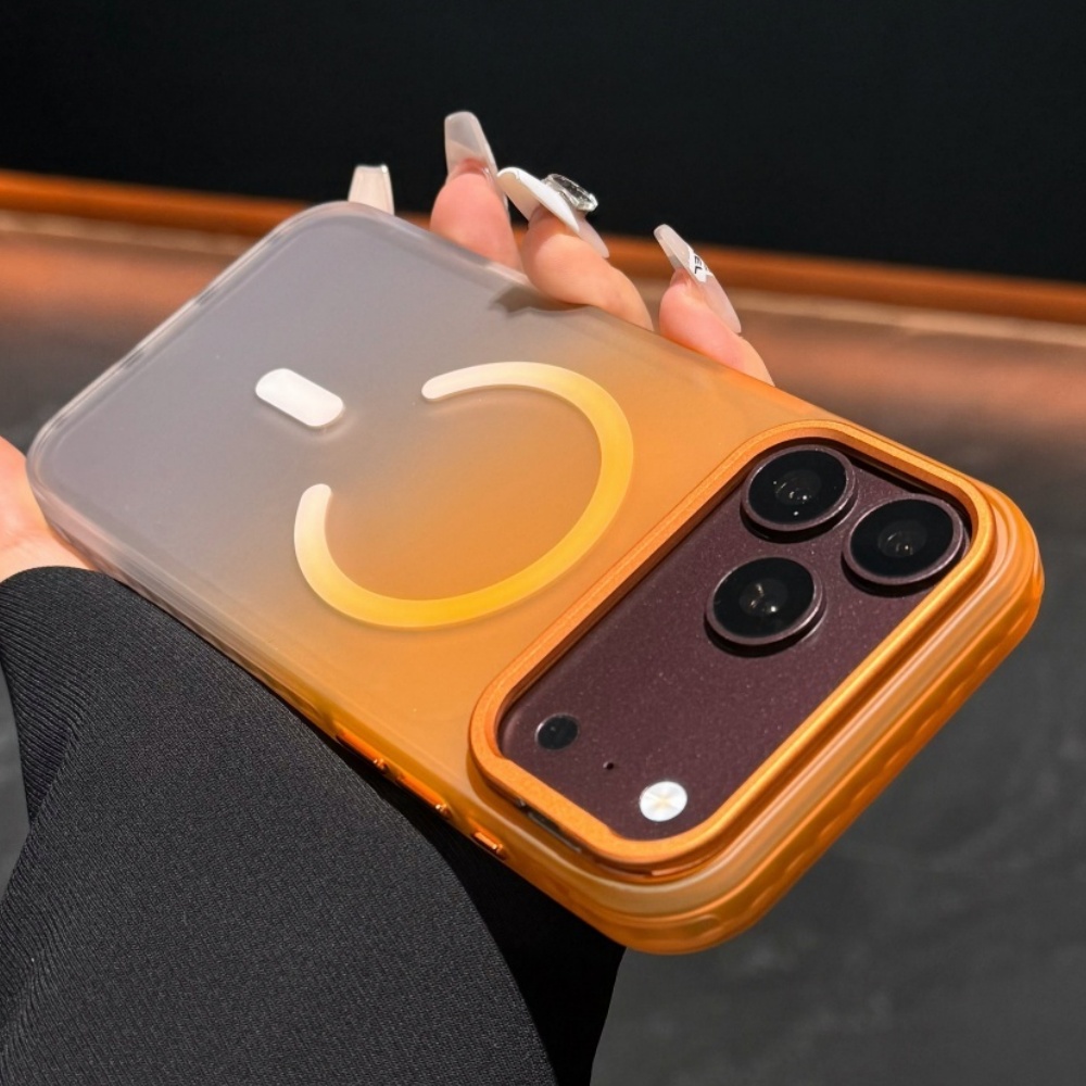 Phone Accessories Case - Fashion Magnetic Lens Frame Stand Holder