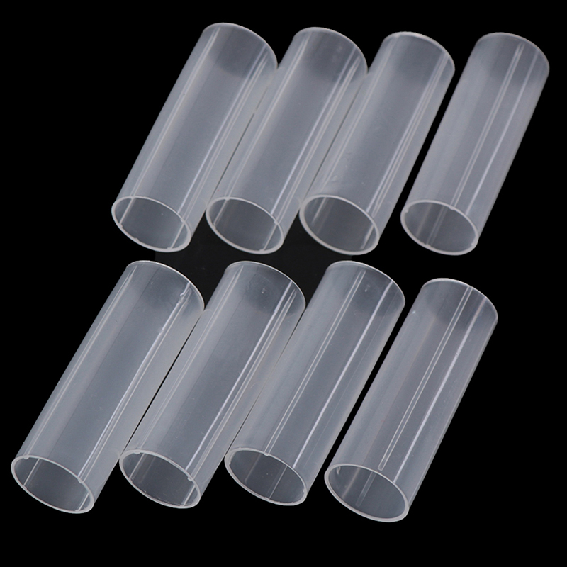 Led Flash Case - 8Pcs 6cm Plastic 18650 To 26650