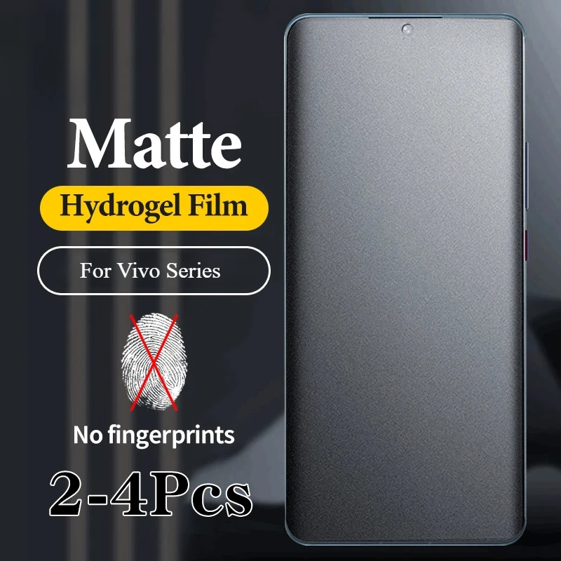 Vivo X200 - 1-4PCS Silicone Matte Hydrogel Film for