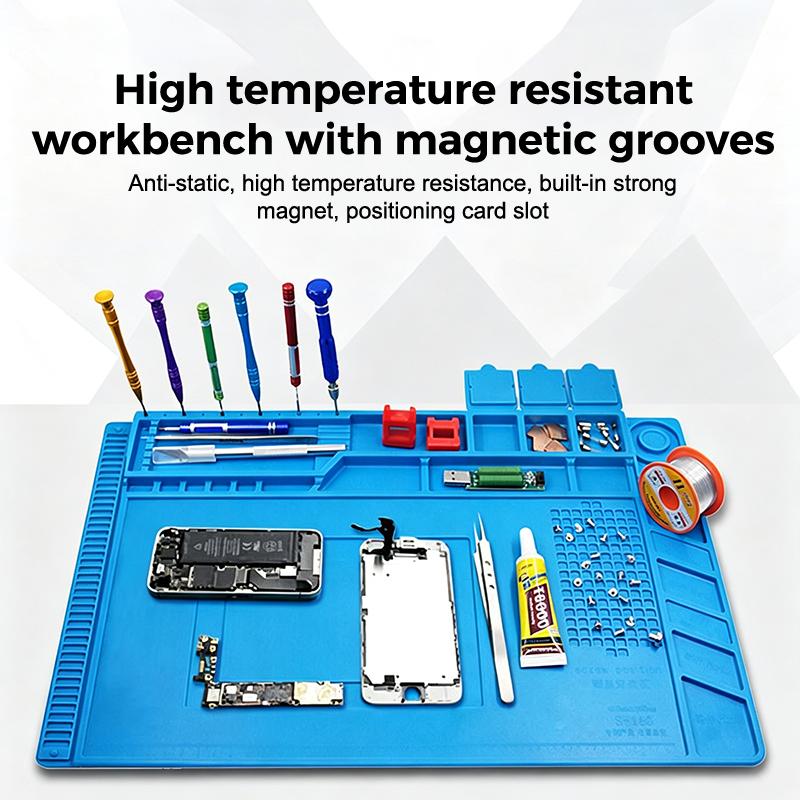 Anti-Static Silicone Heat-Resi - Phone Repair Kit 评论和价格