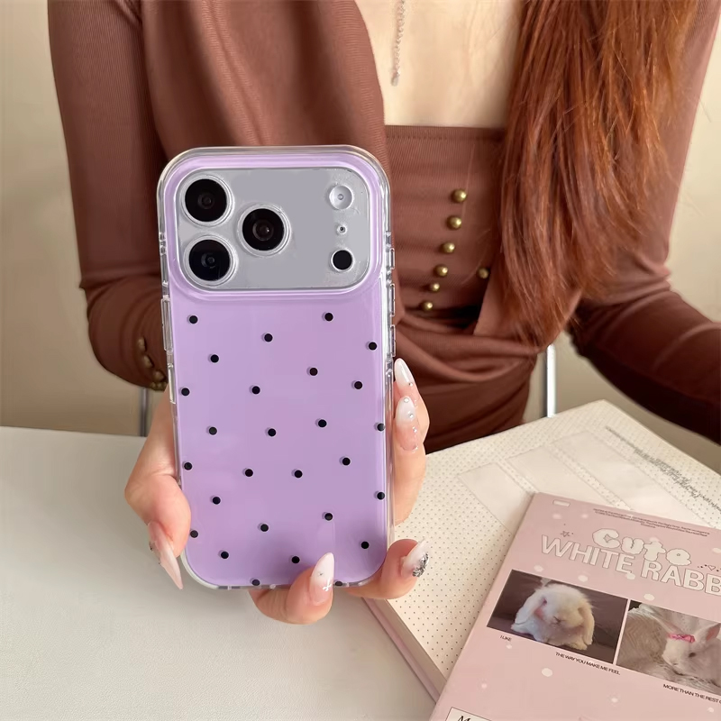 Korean Ins Girl Simple Purple  - Phone Accessories For Girls 评论和价格