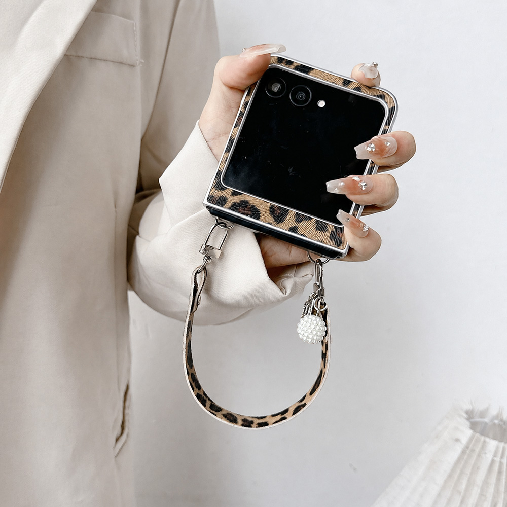 Leopard Print Folding Flip Pho - Phone Accessories Useful 评论和价格