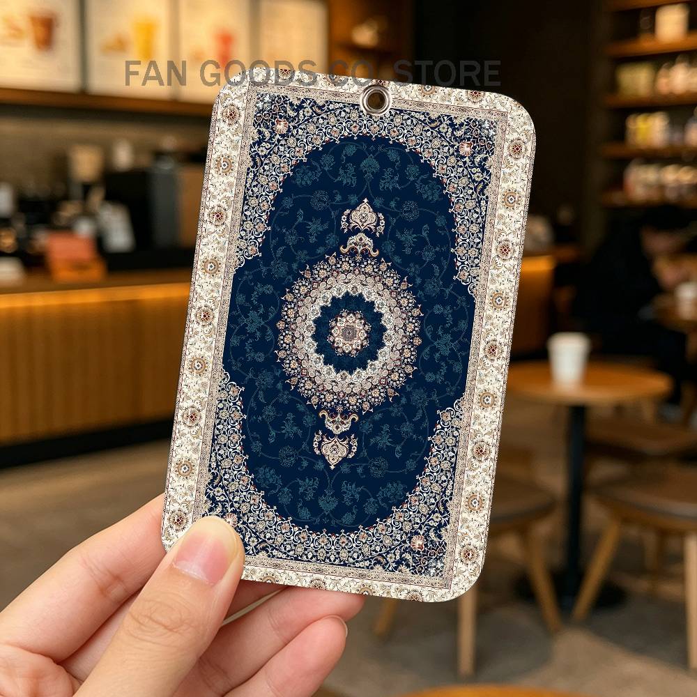 Persian Rug Carpet PU Leather  - Airtag Holder Case 评论和价格
