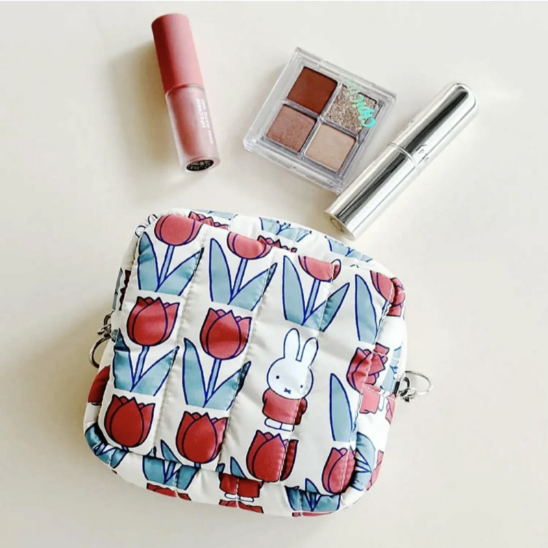 Kawaii Miffy Makeup Bag Japane - Airtag Holder Case 评论和价格