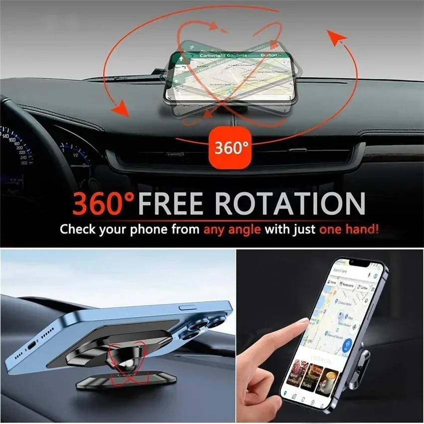360° Magnetic Car Phone Holder - Phone Accessories Useful 评论和价格