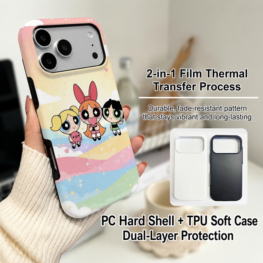 Anime P-Powerpuff Girls Phone  - Phone Accessories For Girls 评论和价格