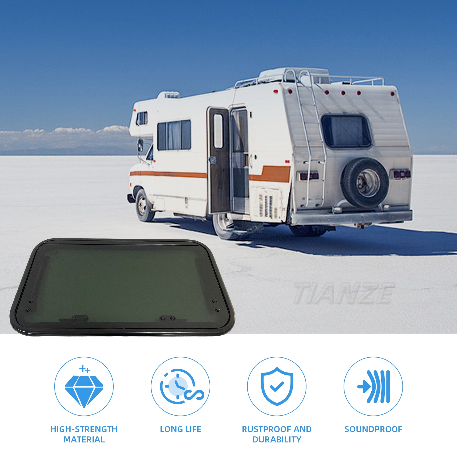 RV Accessories 762*508mm RV Si - Tempered Glass Screen 评论和价格