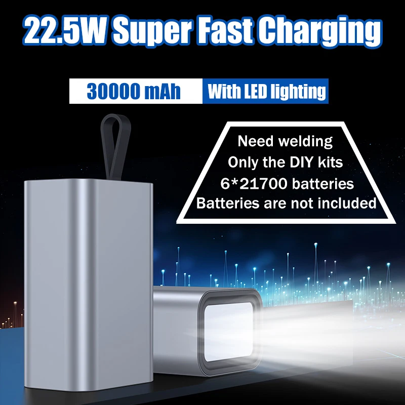 DIY 6×21700 Power Bank Case Ma - Led Flash Case 评论和价格