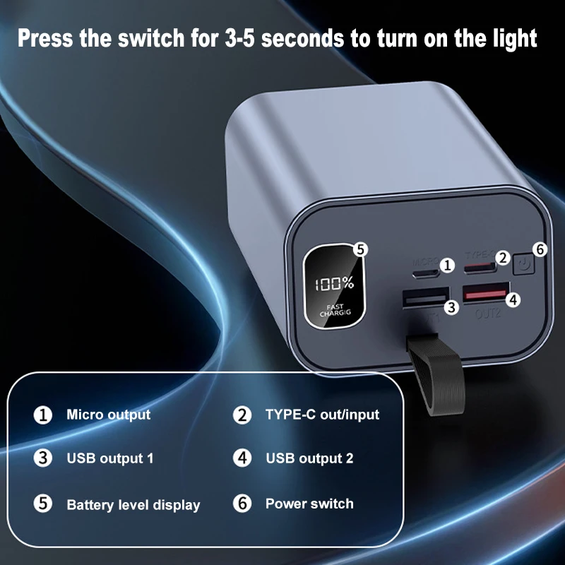 DIY 6×21700 Power Bank Case Ma - Led Flash Case 评论和价格