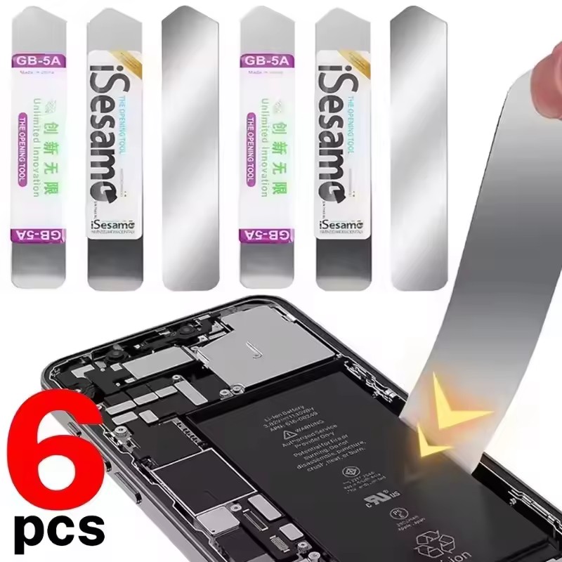 1-6Pcs Metal Flat Soft Blade C - Phone Repair Kit 评论和价格
