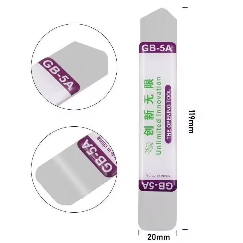 1-6Pcs Metal Flat Soft Blade C - Phone Repair Kit 评论和价格