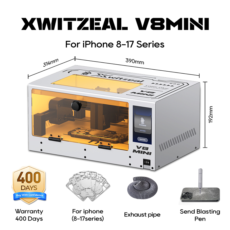 Xwitzeal® V8 MINI Laser Glue R - Phone Repair Kit 评论和价格