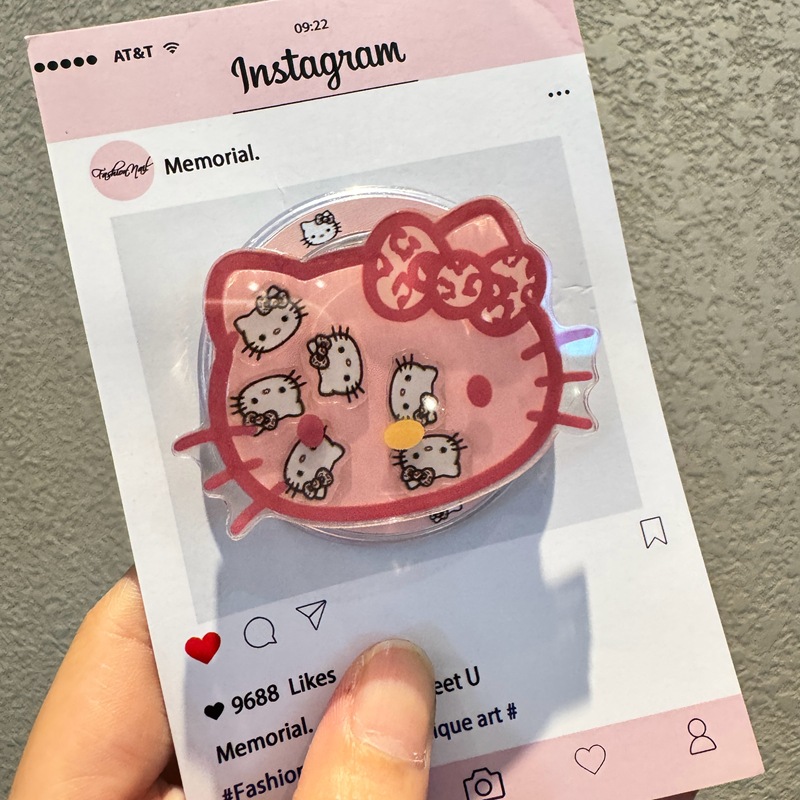 Fashion INS Kawaii Hello Kitty - Phone Accessories Popsocket 评论和价格