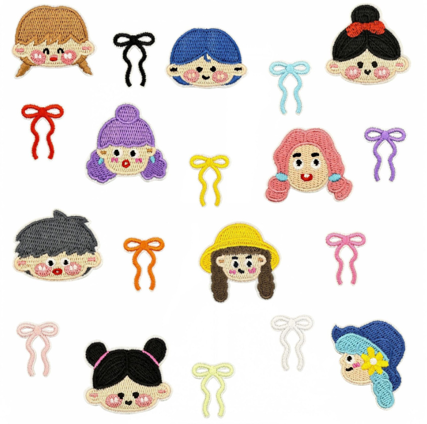 10 Pcs Boy Girls Bowknot Embro - Phone Accessories Pictures 评论和价格