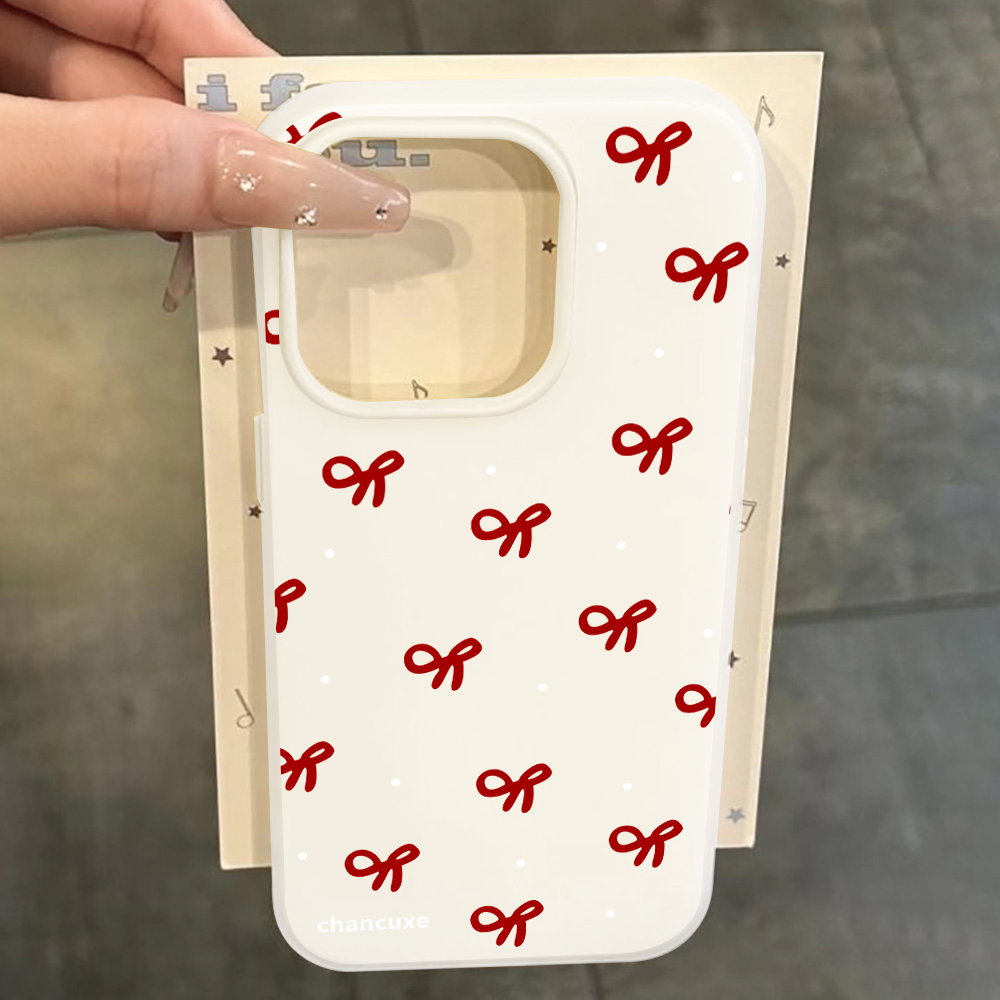 Minimalist Bow Girl INS Phone  - Phone Accessories For Girls 评论和价格