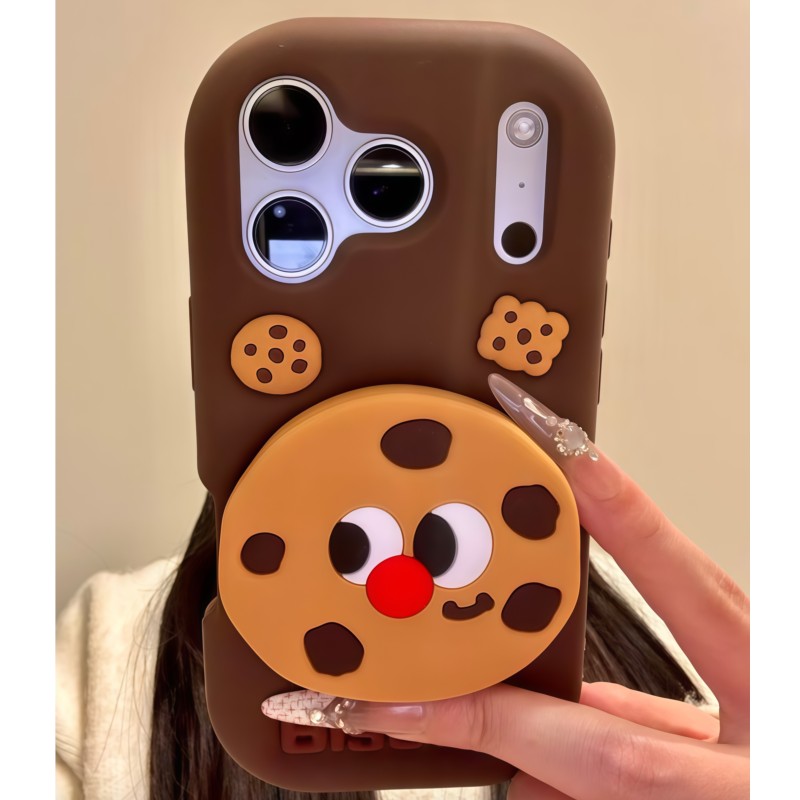3D Cartoon Kawaii Biscuit Bear - Phone Accessories For Girls 评论和价格
