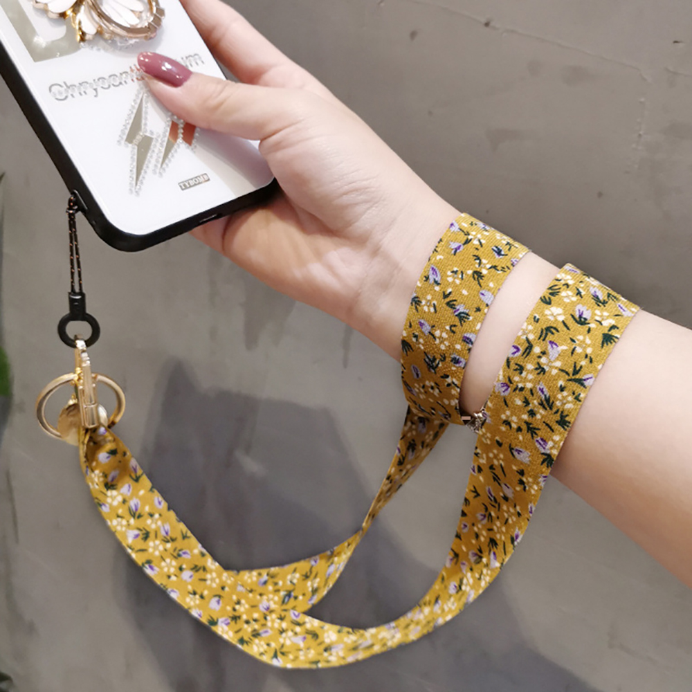 Floral Silk Scarf Mobile Phone - Phone Accessories Pictures 评论和价格