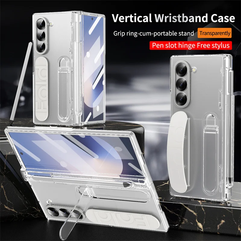 Luxury Wrist Band Holder Hinge - Tempered Glass Screen 评论和价格