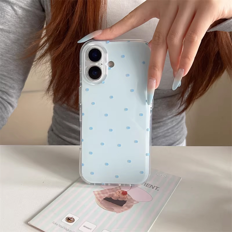 Korean Ins Girl Simple Blue Pi - Phone Accessories For Girls 评论和价格