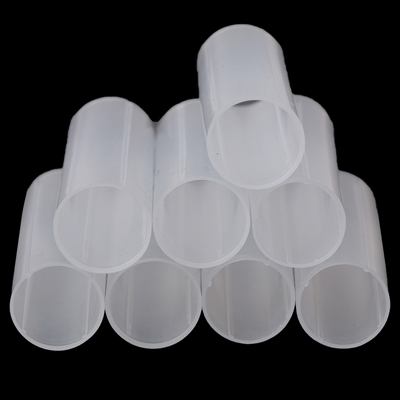 8Pcs 6cm Plastic 18650 To 2665 - Led Flash Case 评论和价格