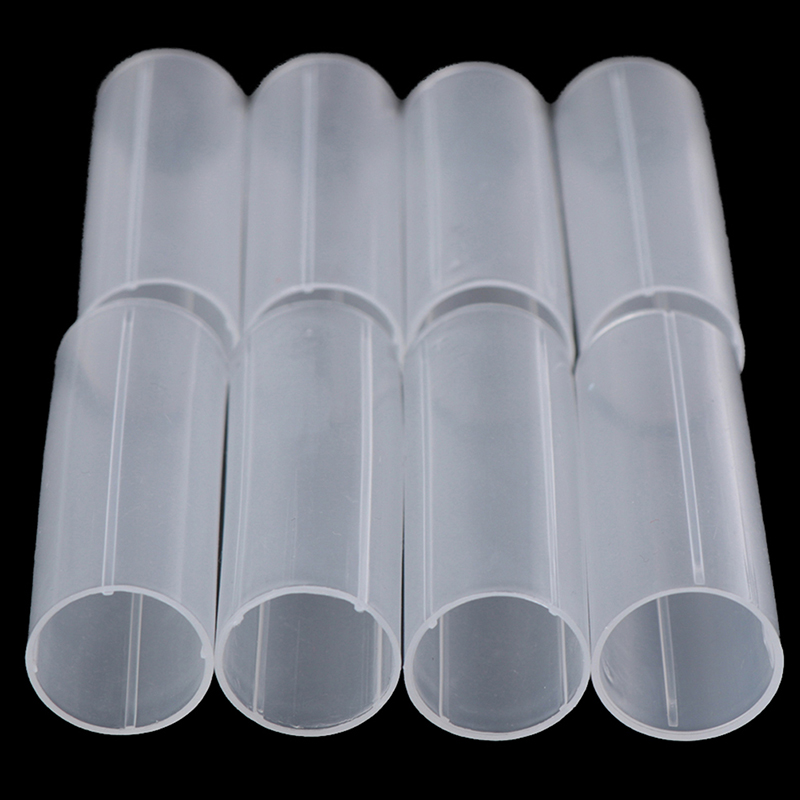 8Pcs 6cm Plastic 18650 To 2665 - Led Flash Case 评论和价格