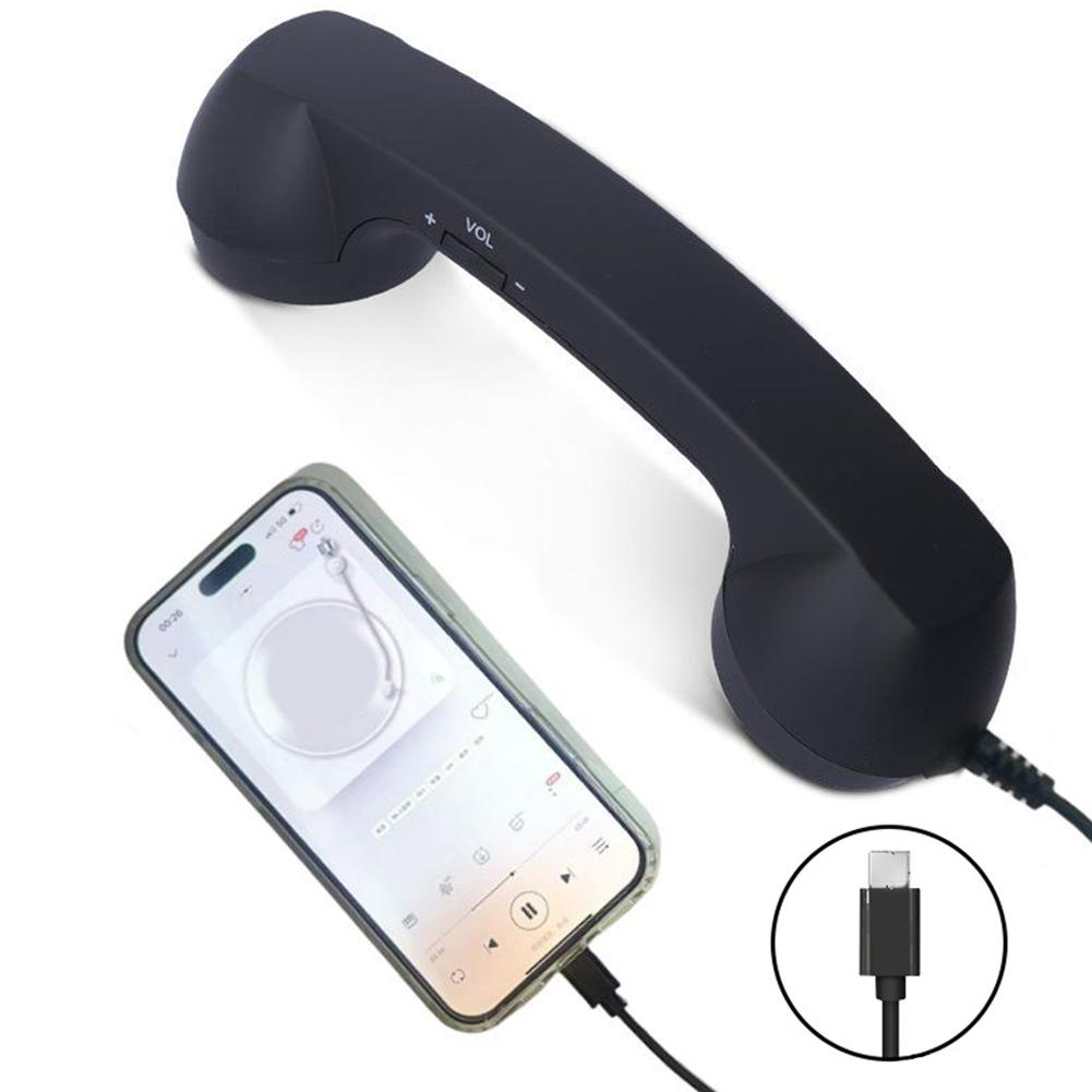 Type-C/3.5mm Retro Telephone P - Retro Handset Phone 评论和价格