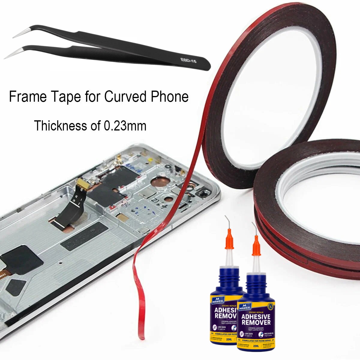 2mm Phone Screen Repair Tape K - Phone Repair Kit 评论和价格