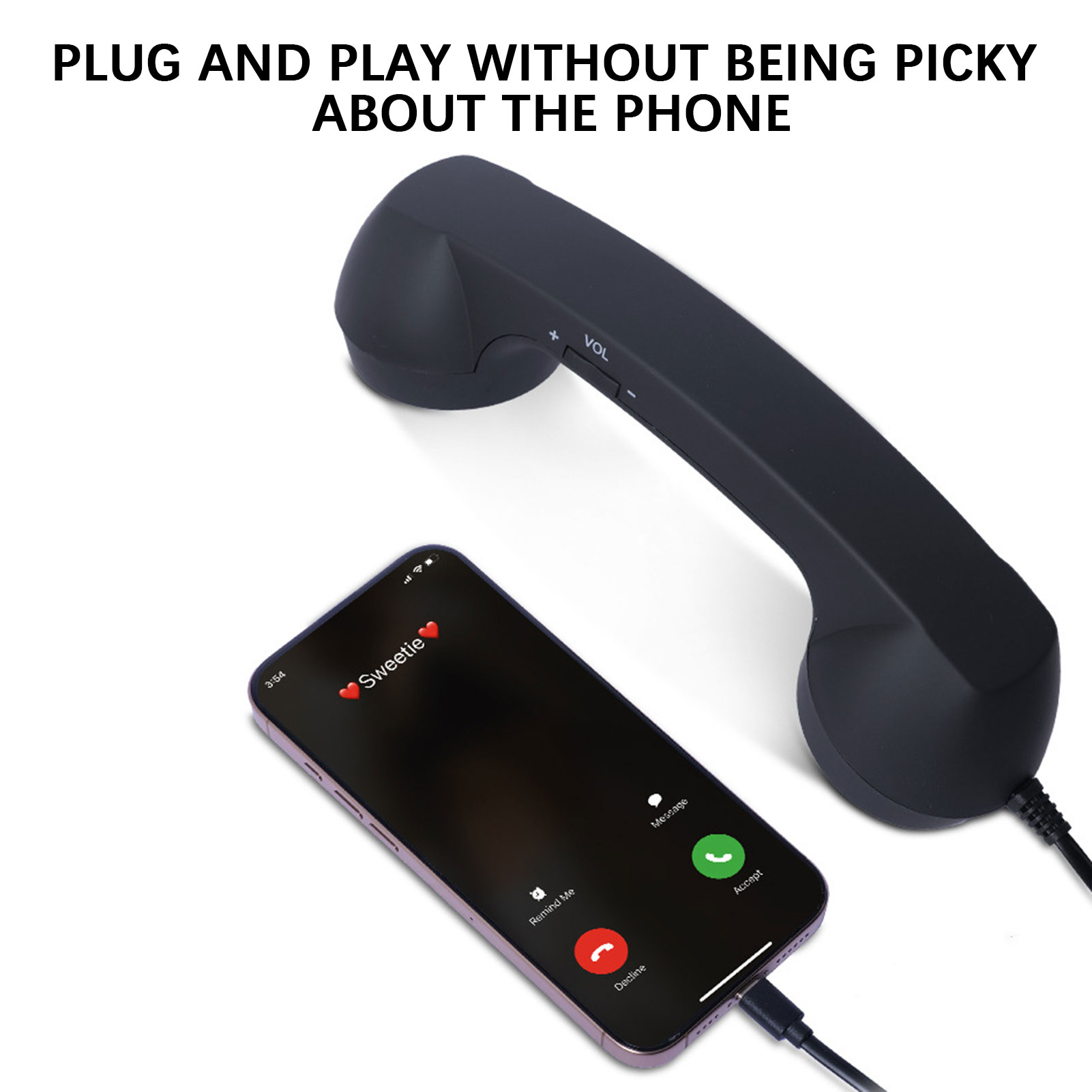 2026 New Retro Style Type-C Ph - Retro Handset Phone 评论和价格