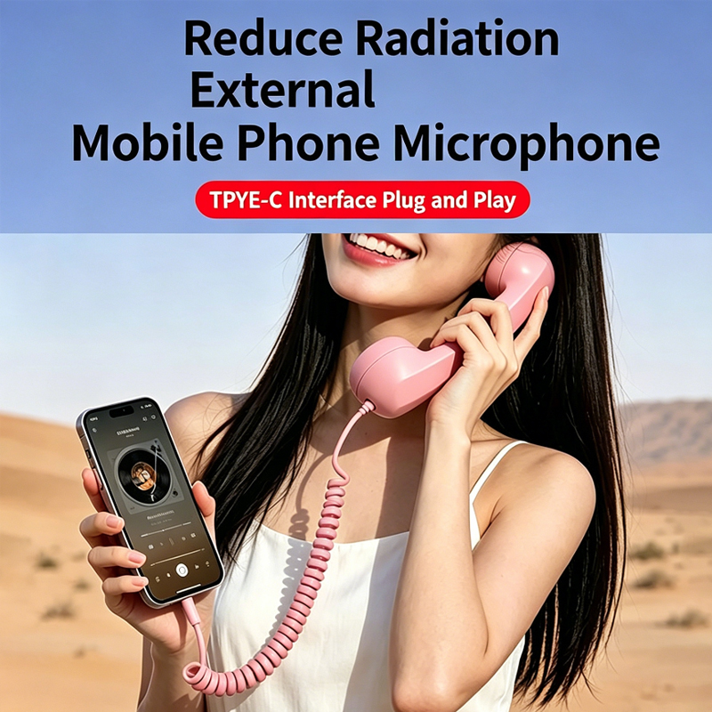 Retro Phone Handset Type-C Tel - Retro Handset Phone 评论和价格