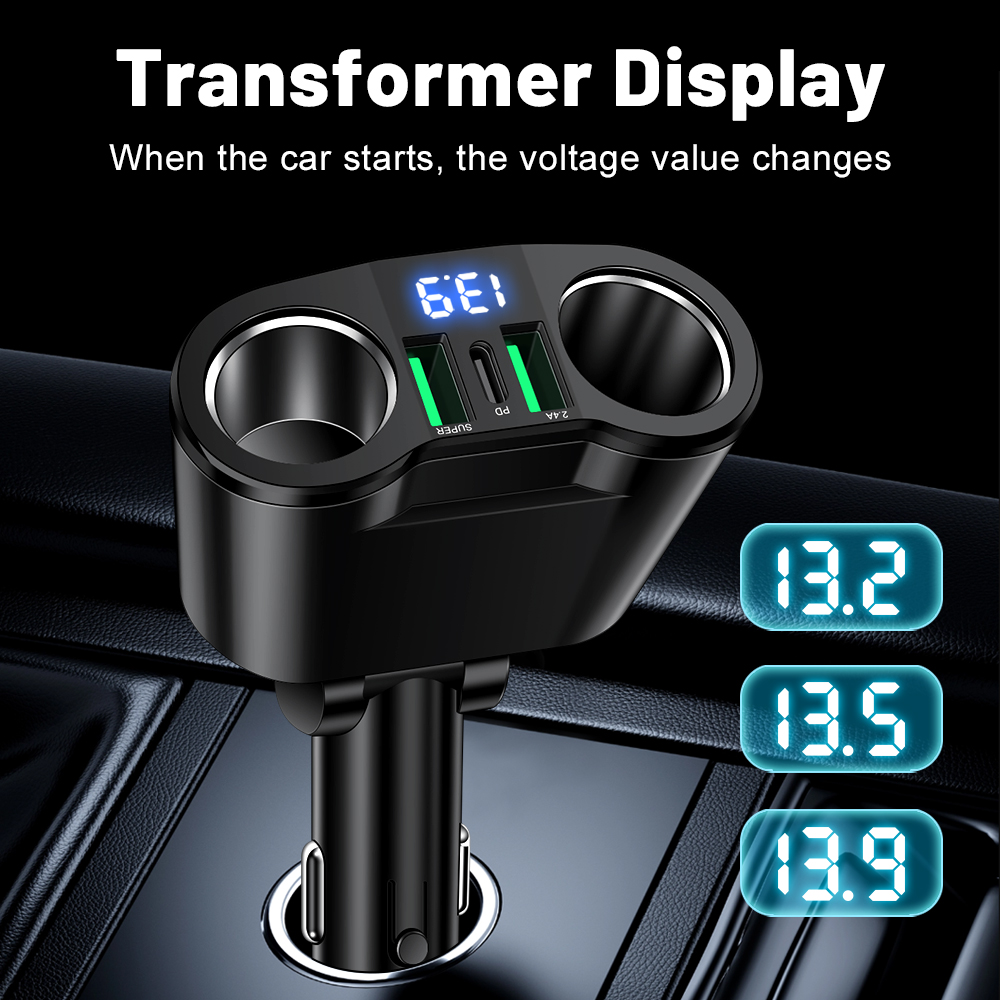 USB Car Charger Adapter Type C - Usb C Hub 评论和价格