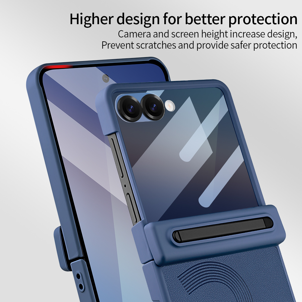 Luxury Business Leather Case f - Tempered Glass Screen 评论和价格