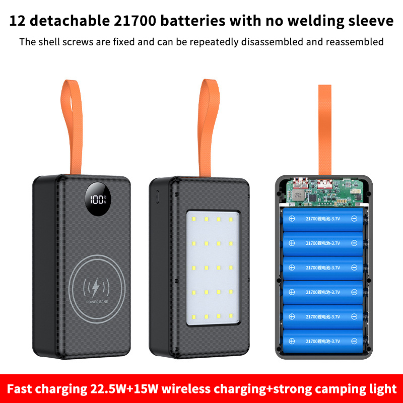 【C】12*21700 Battery Holder 10W - Led Flash Case 评论和价格